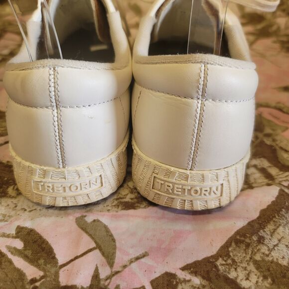 Tretorn Nylite Leather With Animal Print Shoes Womens Size 9M - Picture 4 of 10